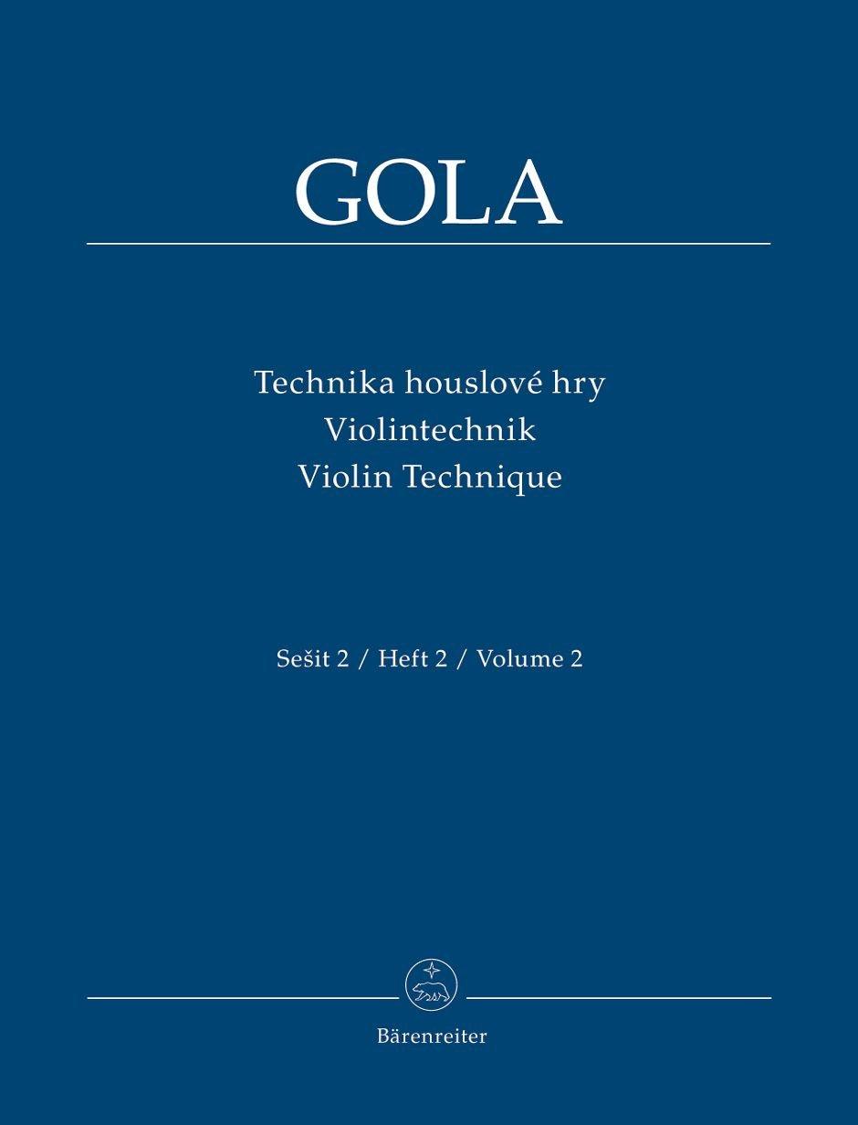 Zdeněk GOLA - technika houslové hry 2.
