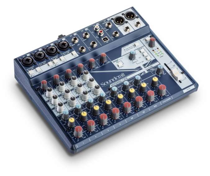 Soundcraft Notepad 12FX mixážní pult s efektovou jednotkou