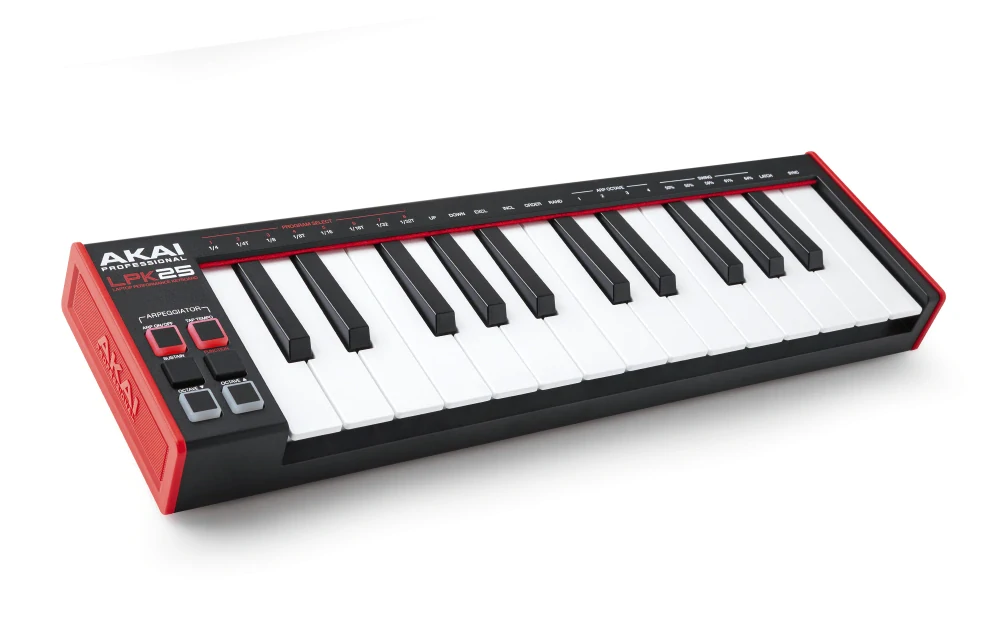 AKAI LPK25 MKII 25 key Keyboard Controler