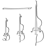 GEWA pure violoncello sada  1/4  O.M.Mönich EW