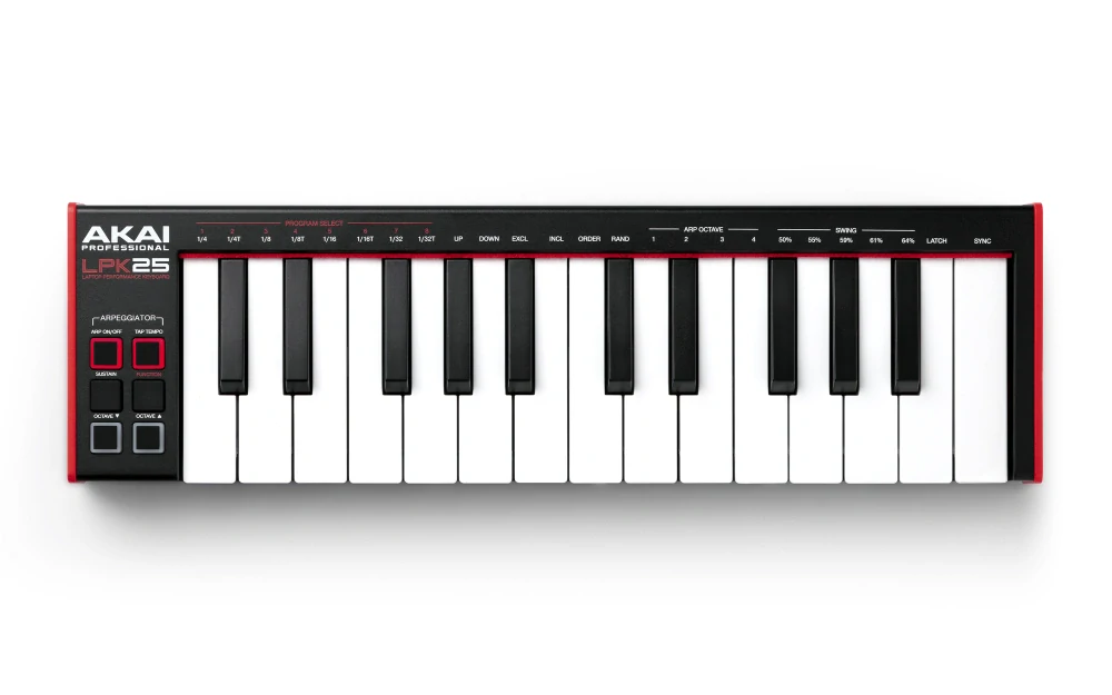 AKAI LPK25 MKII 25 key Keyboard Controler