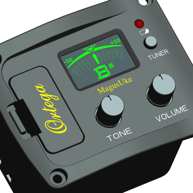 ORTEGA LIZARD-SO-GB sopránové elektroakustické ukulele