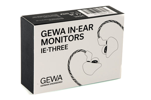 GEWA Sluchátka IE three
