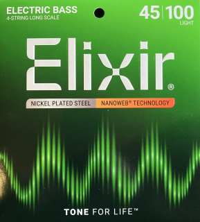 Elixir - el. bass strings light/medium 14677 45/100
