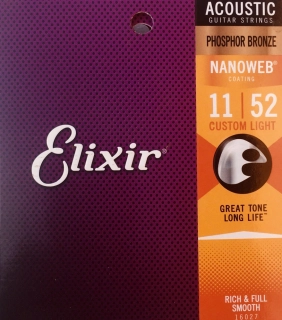 ELIXIR - phosphor bronze custom light 011/52