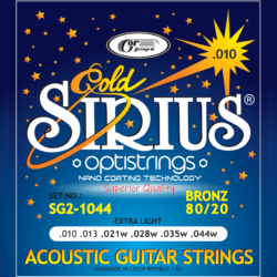 SIRIUS SG2-1044, struny pro akustickou kytaru