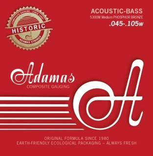 ADAMAS 5300M 45-105 acoustic bass strings