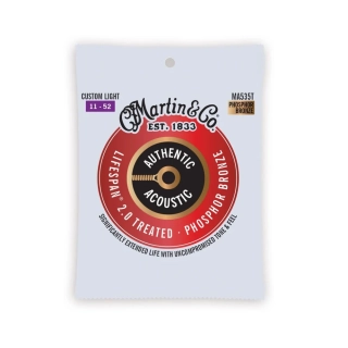 MARTIN MA535T Custom Light 11/52 Phosphore Bronze