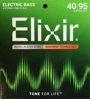 Elixir - el. bass strings super light 40/95