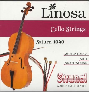 STRUNAL  - LINOSA Saturn struny pro cello 