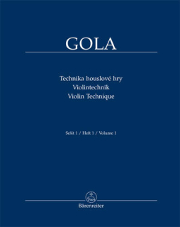 Zdeněk GOLA - technika houslové hry 1. 